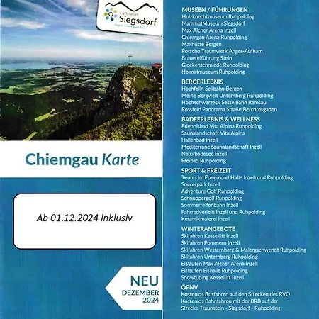 Geographer's Ii Apartman Siegsdorf
